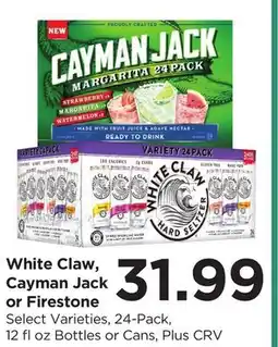 Food 4 Less White Claw, Cayman Jack or Firestone offer