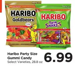 Food 4 Less Haribo Party Size Gummi Candy offer