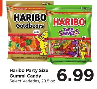 Food 4 Less Haribo Party Size Gummi Candy offer
