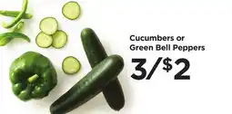 Food 4 Less Cucumbers or Green Bell Peppers offer