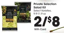 Ralphs Private Selection Salad Kit offer