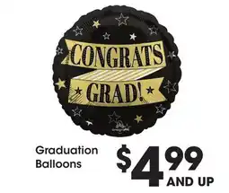 Ralphs Graduation Balloons offer