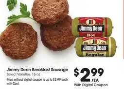 Ralphs Jimmy Dean Breakfast Sausage offer