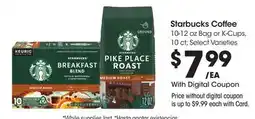 Ralphs Starbucks Coffee offer