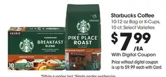 Ralphs Starbucks Coffee offer