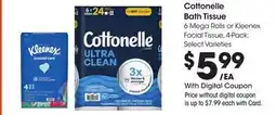 Ralphs Cottonelle Bath Tissue offer