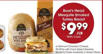 Ralphs Boar's Head Mesquite Smoked Turkey Breast offer