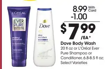 Ralphs Dove Body Wash offer