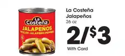Ralphs La Costeña Jalapeños offer