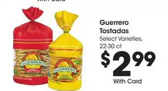Ralphs Guerrero Tostadas offer