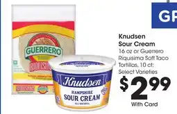 Ralphs Knudsen Sour Cream offer