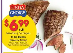 Ralphs Tri-Tip Steaks offer