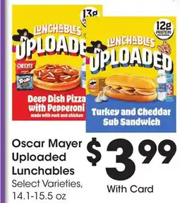 Ralphs Oscar Mayer Uploaded Lunchables offer