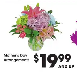 Ralphs Mother's Day Arrangements offer