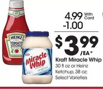 Ralphs Kraft Miracle Whip offer