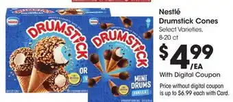 Ralphs Nestlé Drumstick Cones offer