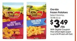 Ralphs Ore-Ida Frozen Potatoes offer