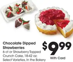 Ralphs Chocolate Dipped Strawberries offer