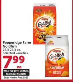 Vons Pepperidge Farm Goldfish offer