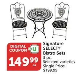 Vons Signature SELECT Bistro Sets offer