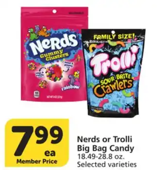 Vons Nerds or Trolli Big Bag Candy offer