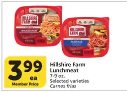 Vons Hillshire Farm Lunchmeat offer