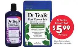 Ralphs Dr Teal's Epsom Salt offer