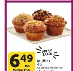 Albertsons Muffins offer