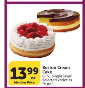 Albertsons Boston Cream Cake offer