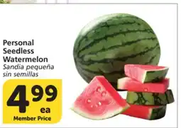 Albertsons Personal Seedless Watermelon offer