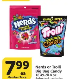 Albertsons Nerds or Trolli Big Bag Candy offer
