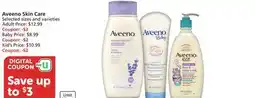 Albertsons Aveeno Skin Care offer