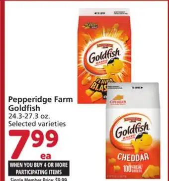 Albertsons Pepperidge Farm Goldfish offer