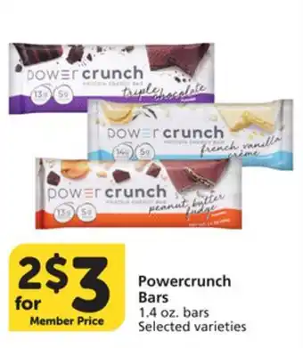 Albertsons Powercrunch Bars offer