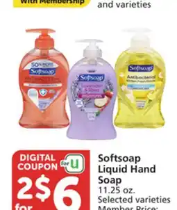 Albertsons Softsoap Liquid Hand Soap offer