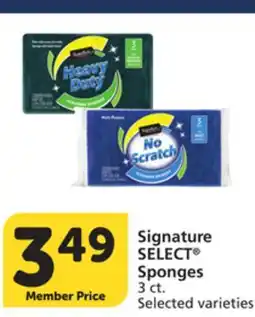 Albertsons Signature SELECT Sponges offer