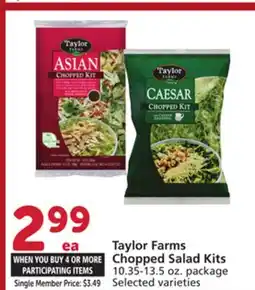 Albertsons Taylor Farms Chopped Salad Kits offer