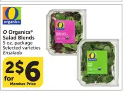 Albertsons O Organics Salad Blends offer
