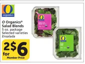 Albertsons O Organics Salad Blends offer