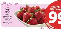 Albertsons Fresh Strawberries offer