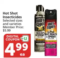 Albertsons Hot Shot Insecticides offer