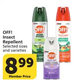 Albertsons OFF! Insect Repellent offer