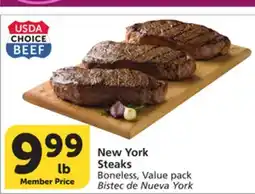 Albertsons New York Steaks offer
