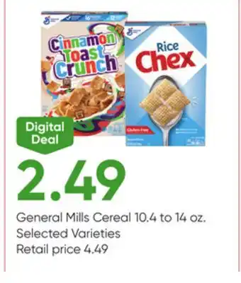 Stater Bros General Mills Cereal offer