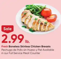 Stater Bros Fresh Boneless Skinless Chicken Breasts offer