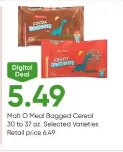Stater Bros Malt O Meal Bagged Cereal offer