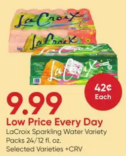 Stater Bros LaCroix Sparkling Water Variety Packs offer
