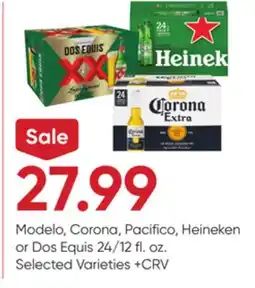 Stater Bros Modelo, Corona, Pacifico, Heineken or Dos Equis offer