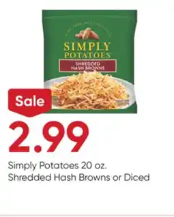 Stater Bros Simply Potatoes offer