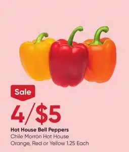 Stater Bros Hot House Bell Peppers offer